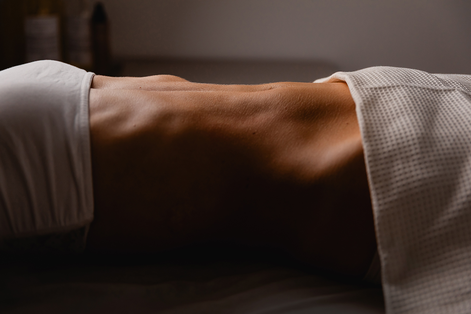 nach der brasilianischen Lymphdrainage