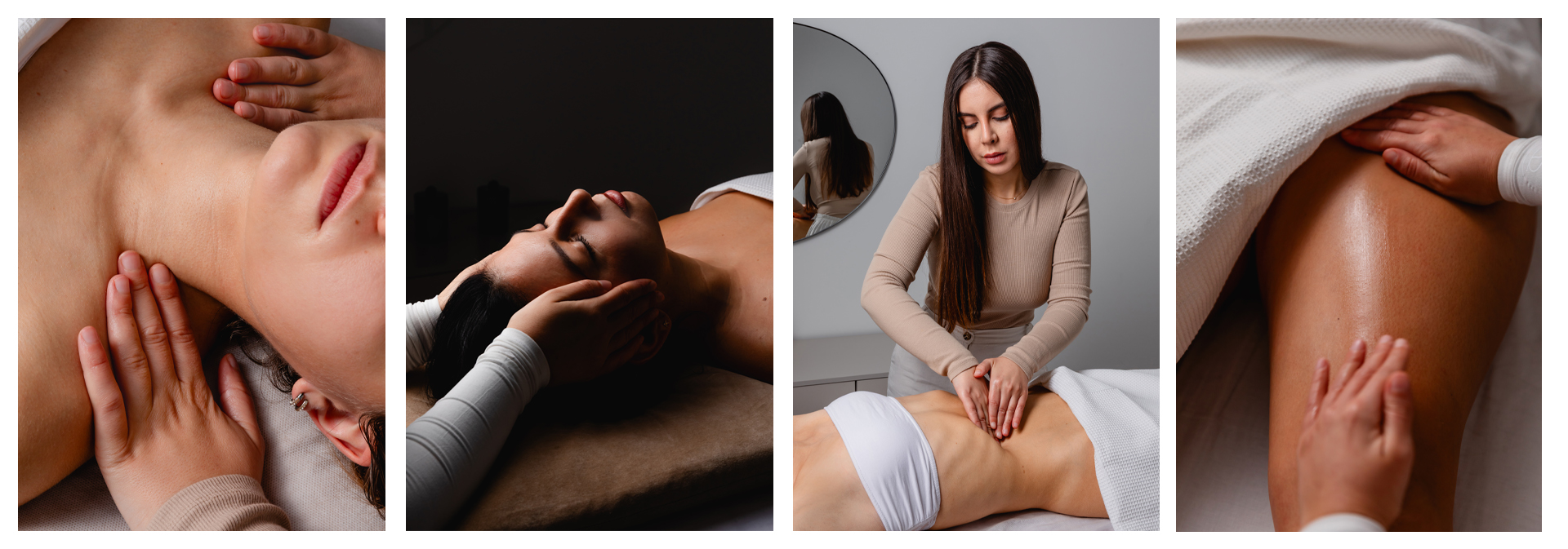 Anwendung der Brasilianischen Lymphdrainage