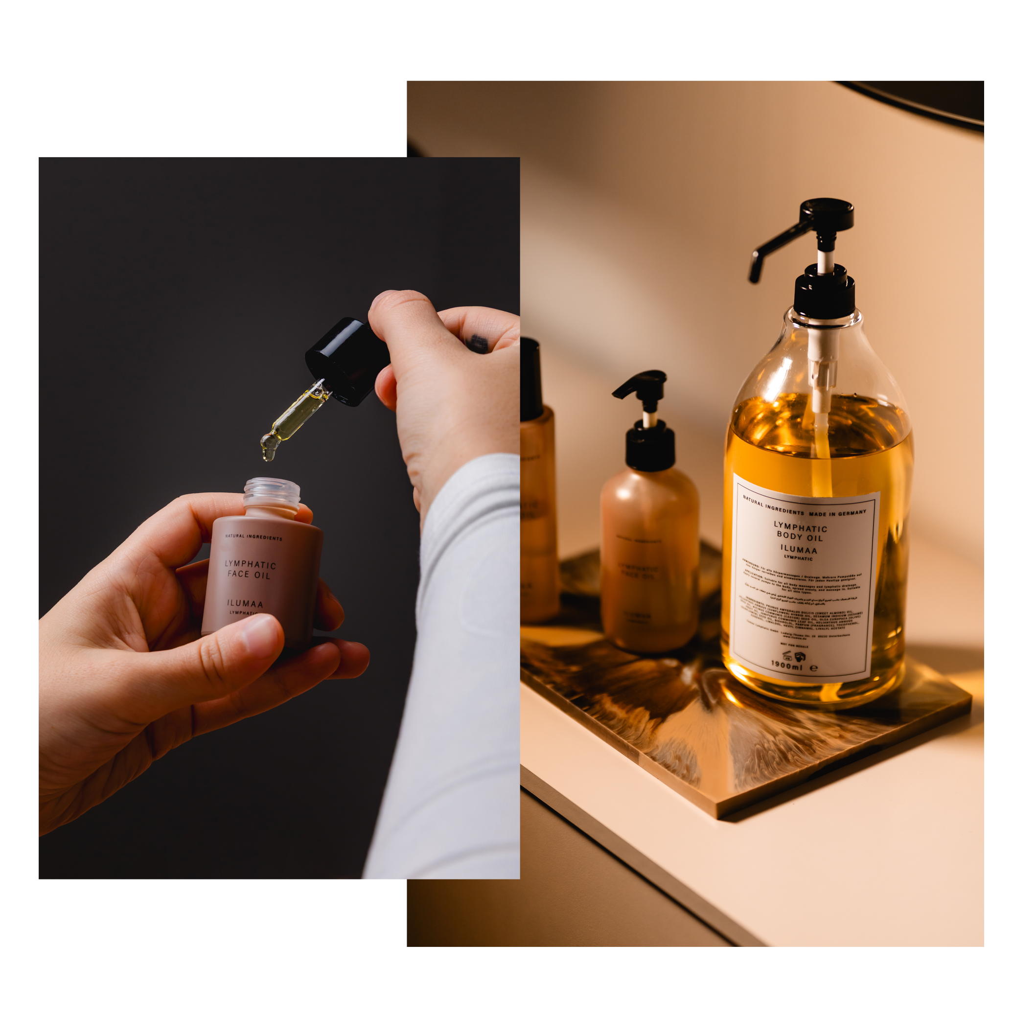 Lymphatic Body Oil Flasche